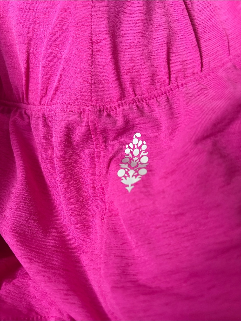 FP Movement pink ruffled shorts size large. - Picture 4 of 5